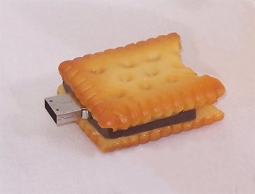 Custom Simulation Cookie Shape Usb Stick With Hi-speed Flash Real Capacity Cartoon Usb