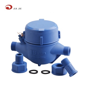 Blue PVC 1/2 Inch Adjustable Body Water Meter