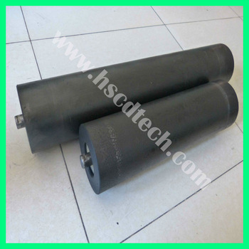 Good quality rubber coated conveyor idler pulley