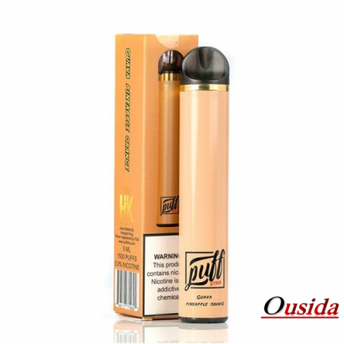 Puff xtra 1500 puffs disposable e-cigarette