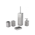 Bathroom accessories made of stainless steel