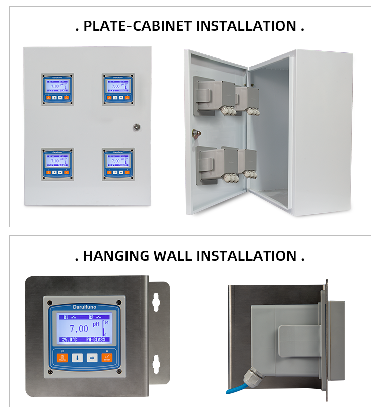 ph meter installation