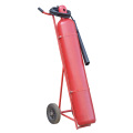 Double cylinder 24kg wheeled co2 fire extinguisher