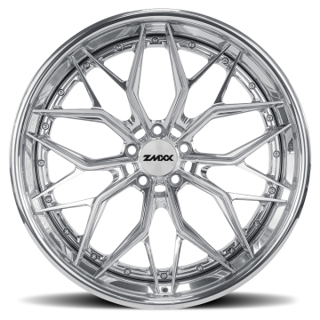 ZMXX Chrome-Plated Aluminium Alloy Forged Passenger Car Wheels - 2 Piece Set