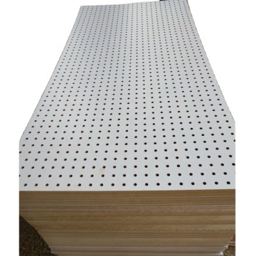 Best Selling 4x8ft White MDF/HDF Pegboard for Retail Display
