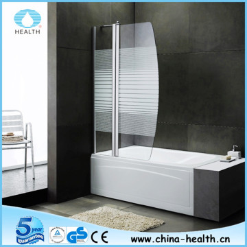 Customized shower screen, portable glass screen, bath glass screen