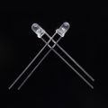 3mm diffuse gelbe Durchgangsloch-LED 590nm