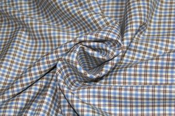 Tessuto misto lana cashmere pettinato e misto seta