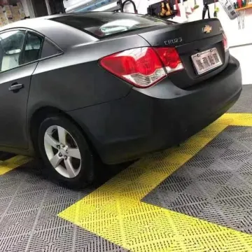 Affordable Plastic Flooring for Garages: PVC Solid Garage Floor Tiles