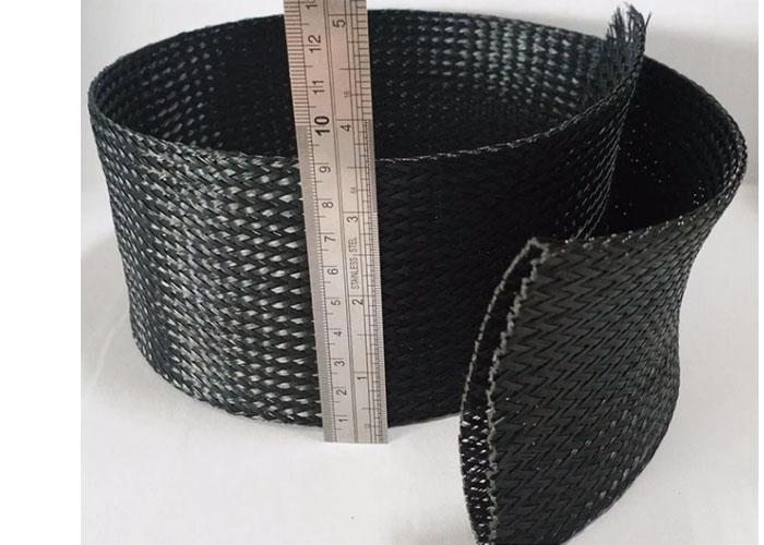 High temperature resistant automotive PET braided Sleeving