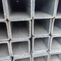 Tubo cuadrado de acero galvanizado ASTM SCH40 A36 en caliente