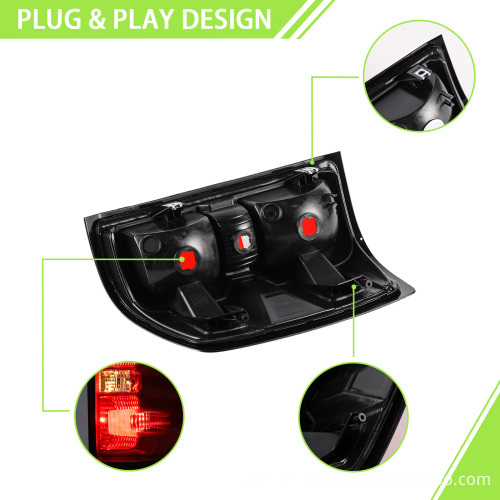 Diamond Quality Pickup Truck Tail Light Customized Rear Lamp for Chevy Silverado 1500 14-19 / GMC Sierra 3500 HD 15-19