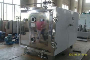 Wood Chip Vacuum Dryer