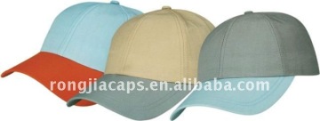 6 panel 100% cotton sports cap