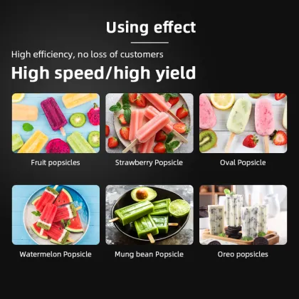 Single Freezing Ice Lollipop/Ice Pop Making Machine