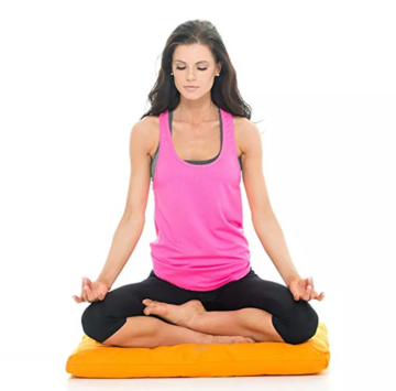 Memory Foam Meditation Cushion for Yoga and Sitting