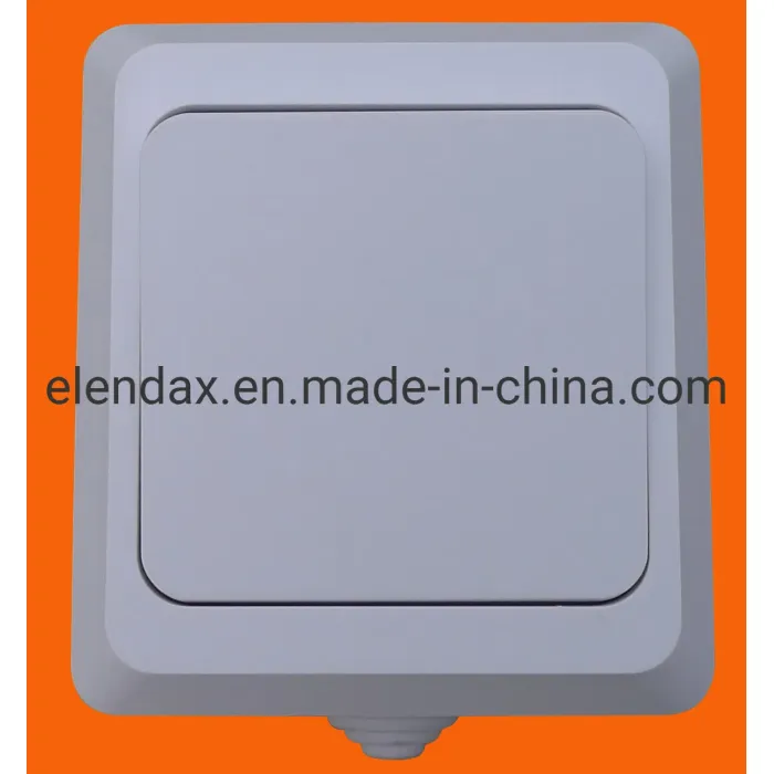 Sakelar Dua Gang Dinding Terpasang di Permukaan (S5002)