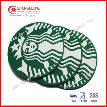 The most popular silicone starbucks cup mat for promotion gift