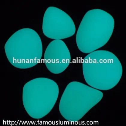 glow in the dark garden stone