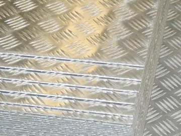 5754 Aluminum tread checkered plate for vehicle steps