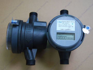 Automatic Read Residential Plastic Multi Jet Water Meter With Pda/ Fixed Network
