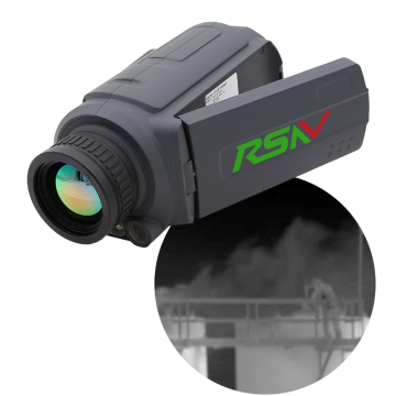 Flir MW640X512 MWIR الكاميرا الحرارية الصناعية لقياس درجة الحرارة واكتشاف تسرب الغاز CO