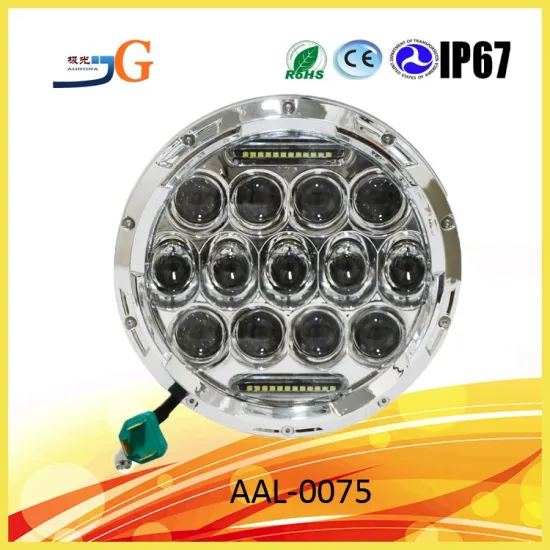 Car 7Inch Led Driving Light,75W Hi/Low Beam 7 Inch Round Led Headlight For Wrangler