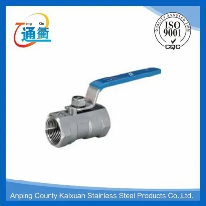 femae threaded stainless steel 1pc hexagonal ball valve