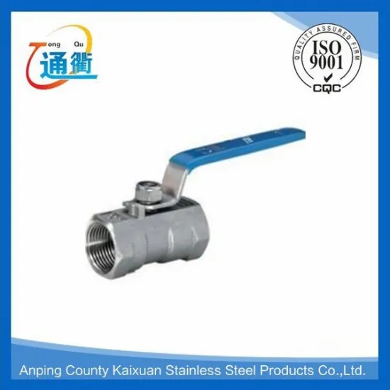 femae threaded stainless steel 1pc hexagonal ball valve
