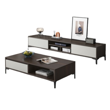 Modern White Wood TV Stand and Living Room Cabinet Design