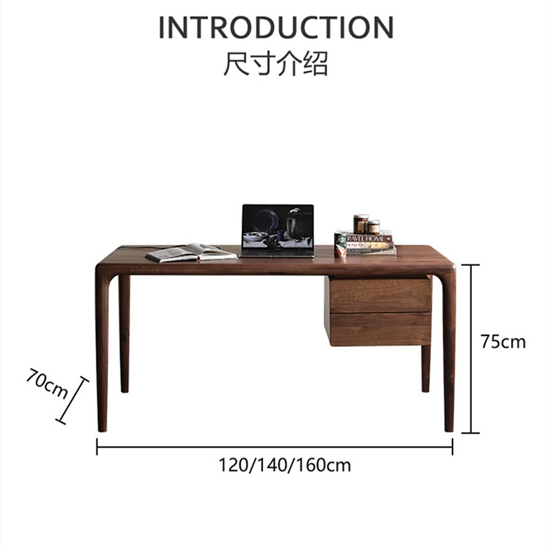 North American Black Walnut Desk