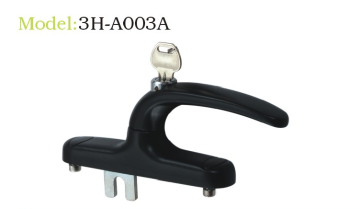 Multi-point lockable handle series long key