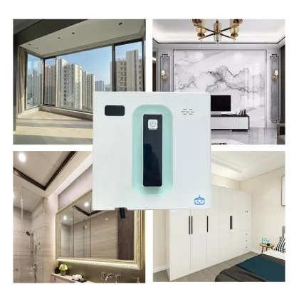 Window Cleaner Robot: Source Factory Glass Cleaning Robot with Spray Water