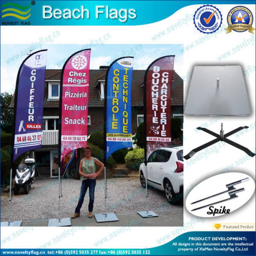 120gsm knitted polyester flying banner