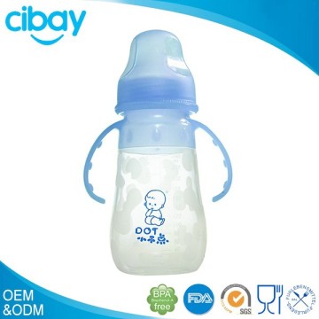 High and low temperature resistant baby feeding bottle