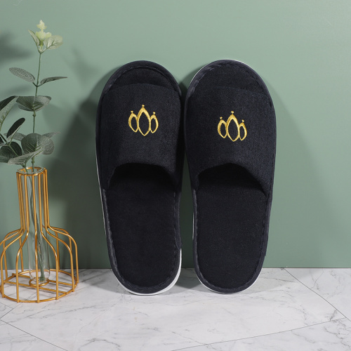 High quality Terry cloth chose toe Hotel slipper