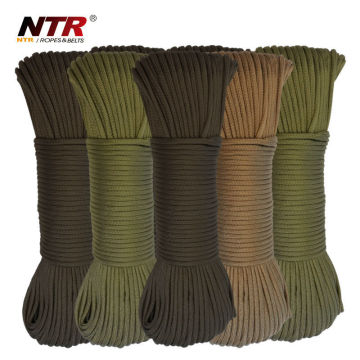 NTR braided rope military parachute rope