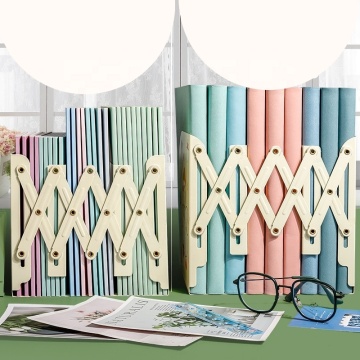 Подставка для книг выдвижной фиксатор складной держатель для книг