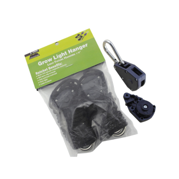 1/8" Rope Ratchet Light Hanger Kit for Hydroponic Grow Systems in Tent
