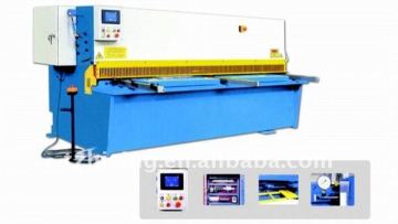 QC12K CNC Hydraulic Swing Beam Shearing Machine