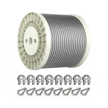 Stainless Steel Wire Rope 7x19 - 26mm