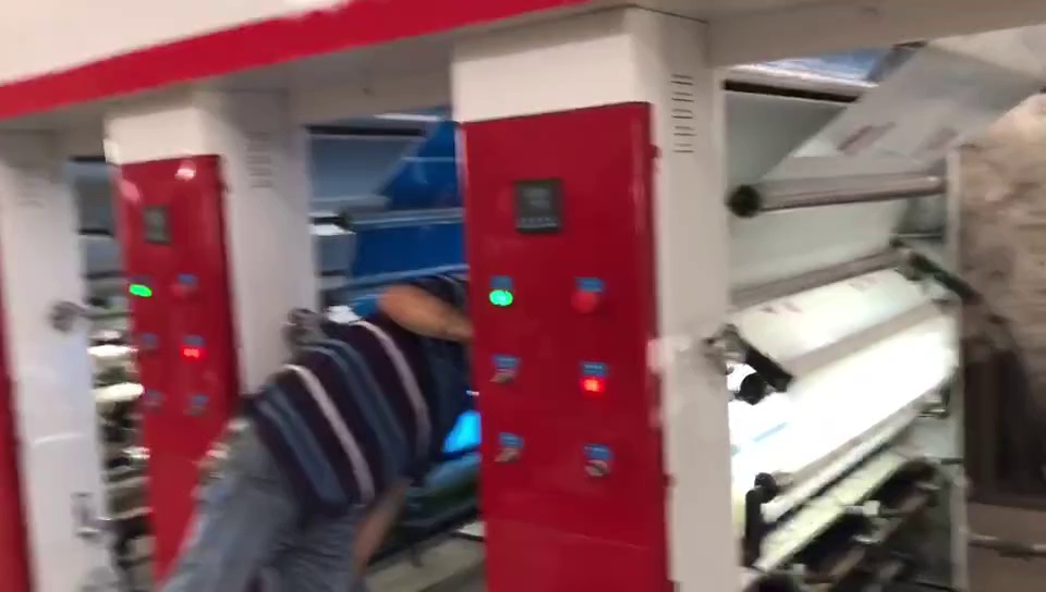 High-Quality Rotogravure Printing Machine