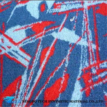 2014 Excellent printed auto upholstery fabric with colorful design for car seat cover