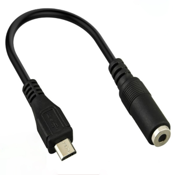 Micro USB mannelijk tot 3,5*1,35 DC Jack -kabel