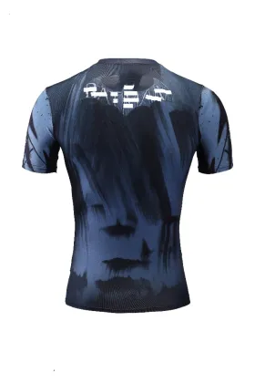 Top quality bat fitness compression shirt armour heat gear