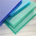 blue double wall hollow polycarbonate sheet for sell