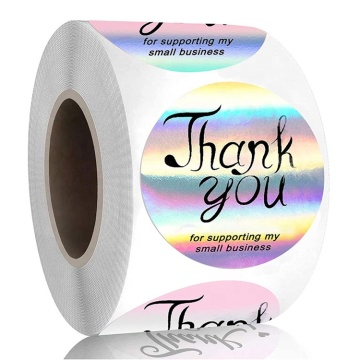 Laser Holographic Self-Adhesive Packing Labels for Small Businesses