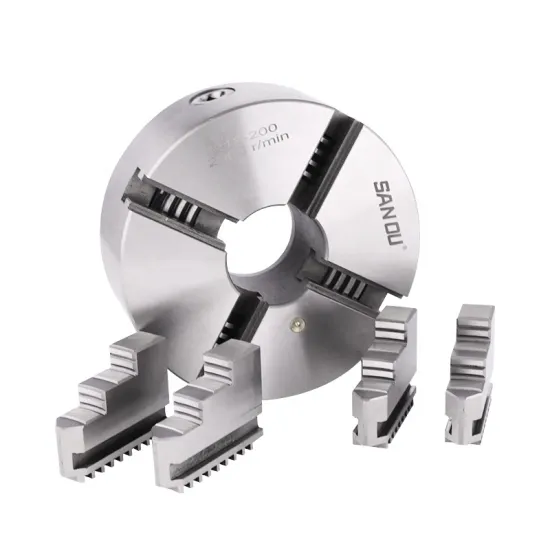 K11-200 3 Jaw Wood Lathe Chuck for Lathe Machine