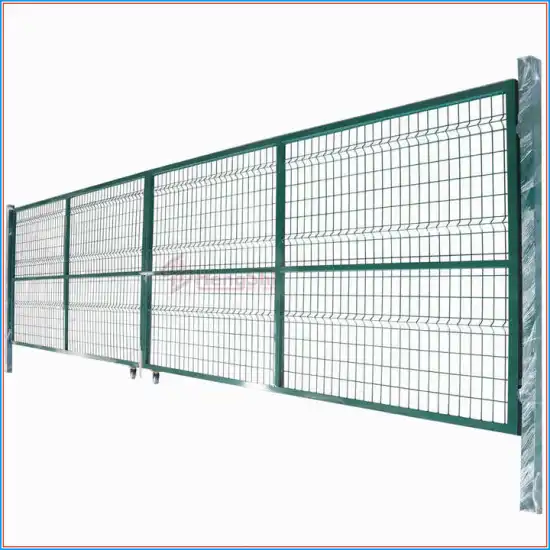 High-Quality PVC-Coated Curved 3D Wire Mesh Fence