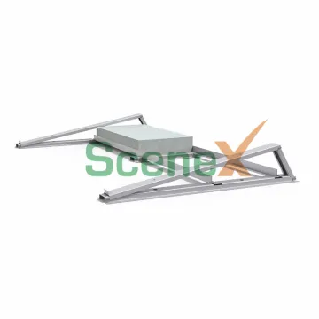 Simple Installation Ballasted Mount Solar Panel System for Ground and Flat Roof Applications